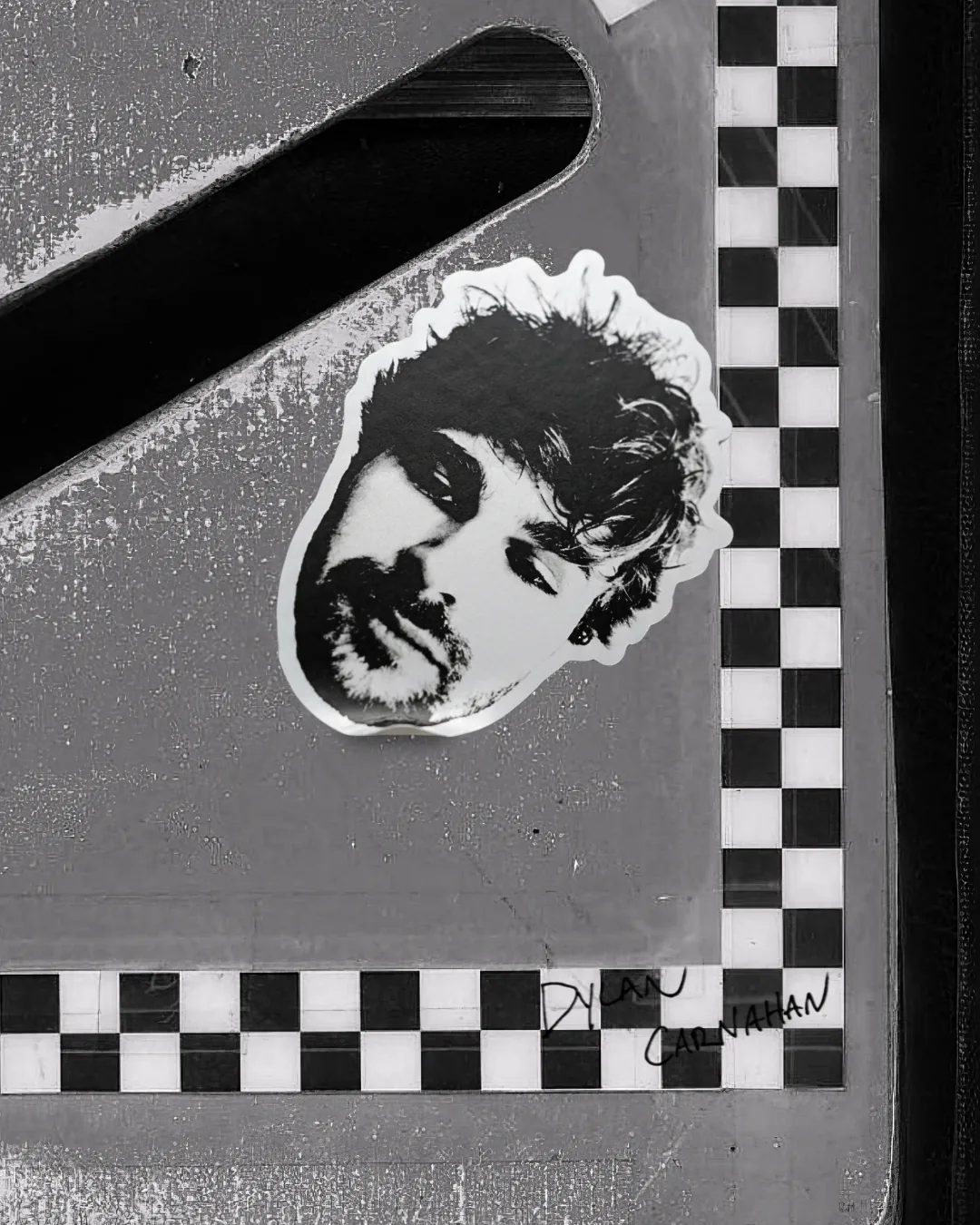 Skate sticker artwork by Dylan Carnahan
